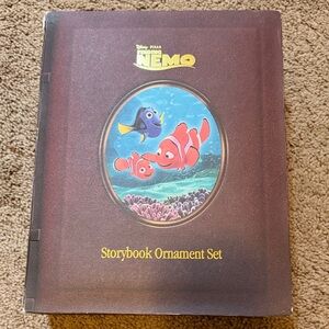 Disney Pixar Finding Nemo Storybook Ornament Set